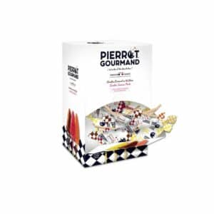 100 sucettes goûts fruits et caramel Pierrot Gourmand 1,55 kg