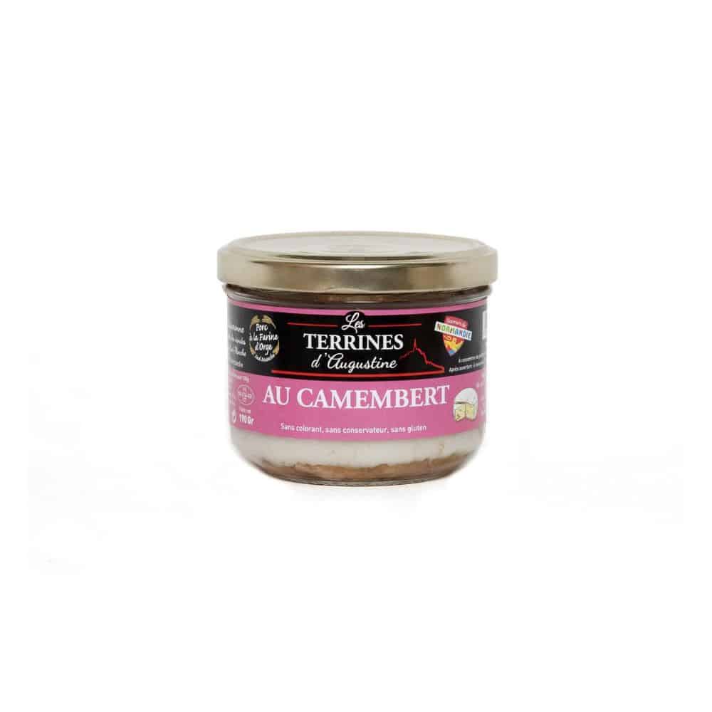 Terrine au camembert TERRINES D'AUGUSTINE 190g