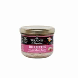 Rillettes au jambon fume TERRINES D'AUGUSTINE 190g