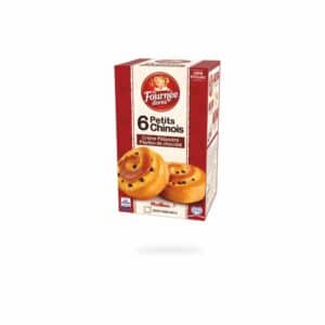 6 petits Chinois crème pâtissière et pépites de chocolat 300g LA FOURNEE DOREE