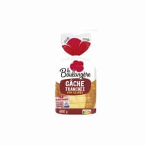 Gâche pur beurre tranchée LA BOULANGERE 400g