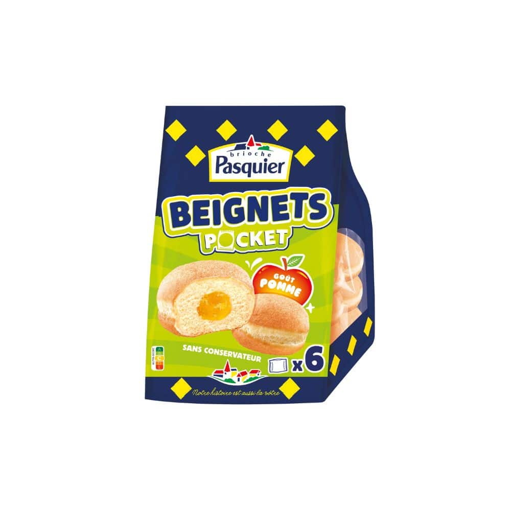 Beignets pomme x6 PASQUIER 270g