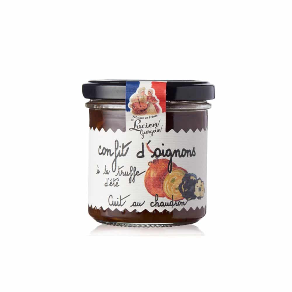 Confit d'oignon à la truffe d'été LUCIEN GEORGELIN 150g