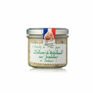 Délice d'artichaut au basilic à tartiner LUCIEN GEORGELIN 100g