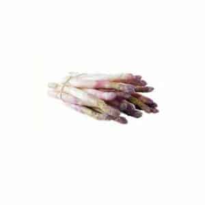 Asperges violettes françaises 16/22, la botte 500g