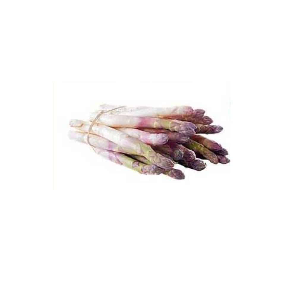 Asperges violettes françaises 16/22, la botte 500g