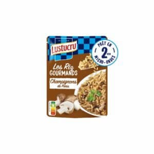 Les riz gourmands Champignons de Paris LUSTUCRU 220g