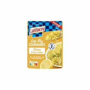 Les riz gourmands Citron et Fines Herbes LUSTUCRU 220g
