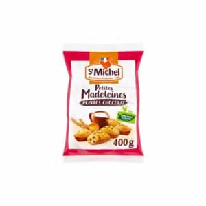 Madeleines pépites de chocolat SAINT MICHEL 400g