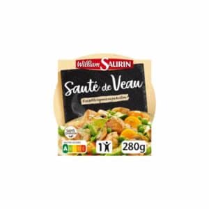Saute de veau aux petits légumes WILLIAM SAURIN 300g
